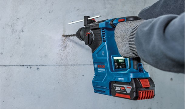 Bosch Gbh 187-LI One Chuck Akülü Sds Plus Kırıcı Delici Çift Akülü