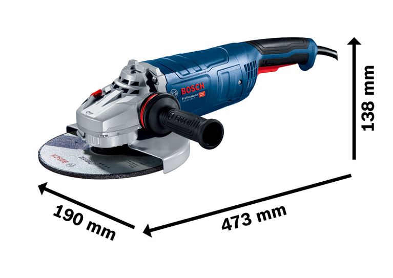 Bosch Gws 24-180 P 2400 W Büyük Taşlama Makinesi