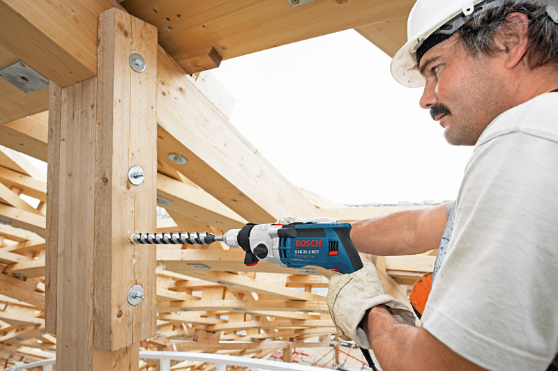 Bosch GSB 21-2 RCT-Profesyonel 1300 Watt Elektrikli Darbeli Matkap