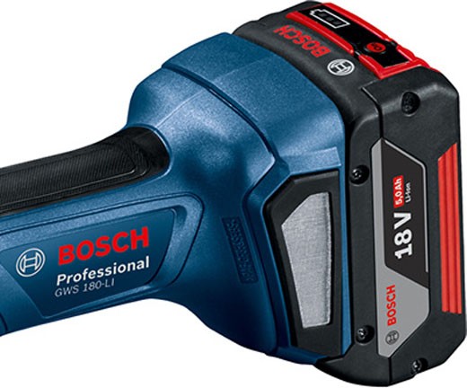 Bosch GWS 180-LI Professional Akülü Taşlama Makinesi (Akü ve Şarj Cihazı dahil değil) - 06019H9020